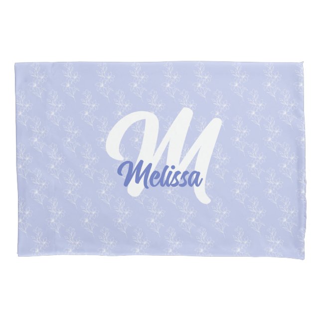 Personalised Monogram  Pillowcase (Front)