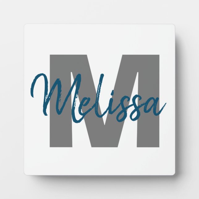 Personalised Monogram Plaque (Front)
