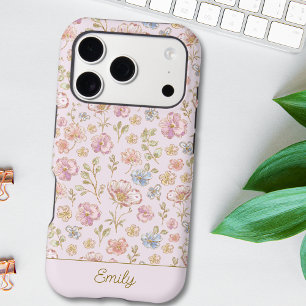 Personalised Monogram Pretty Vintage Floral