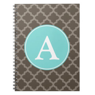 Personalised Monogram School Office Notebook Gift