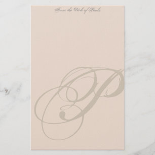 Personalised Monogram Stationery