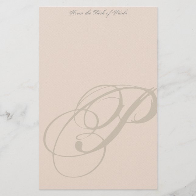 Personalised Monogram Stationery (Front)