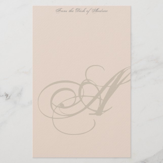 Personalised Monogram Stationery (Front)