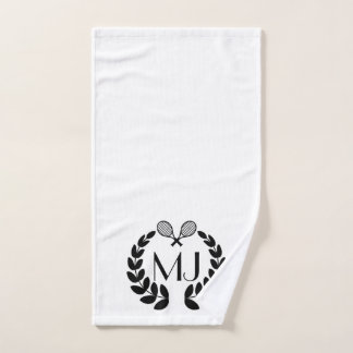 Personalised Monogram Tennis Hand Towel