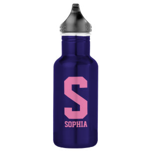 Personalised monogram Water Bottle   Sports Gift