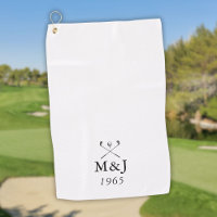 Personalised Monogram Wedding Anniversary Date