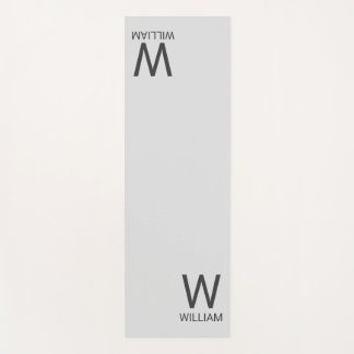 Personalised Monogram Yoga Mat