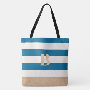 Personalised Monogrammed Custom Beach Bag