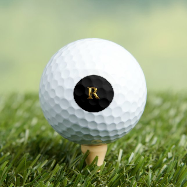 Personalised Monogrammed Golf Balls (Insitu Tee)