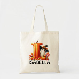 Personalised Monogrammed Halloween Tote Bag