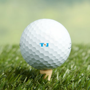 Personalised Monogrammed Initialled Golf Balls