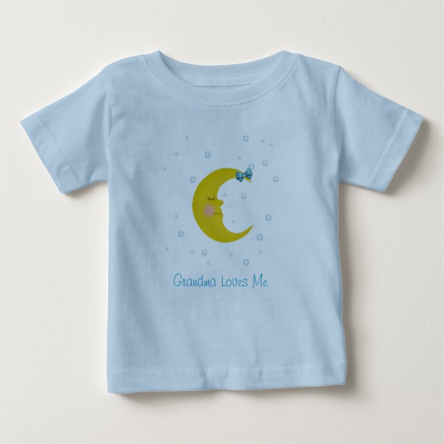 Personalised Moon Face Tshirt (Front)