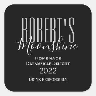 Personalised "Moonshine" Label