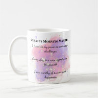 Personalised Morning Mantra Affirmations