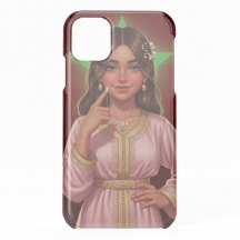 Personalised Moroccan Girl Phone Case 