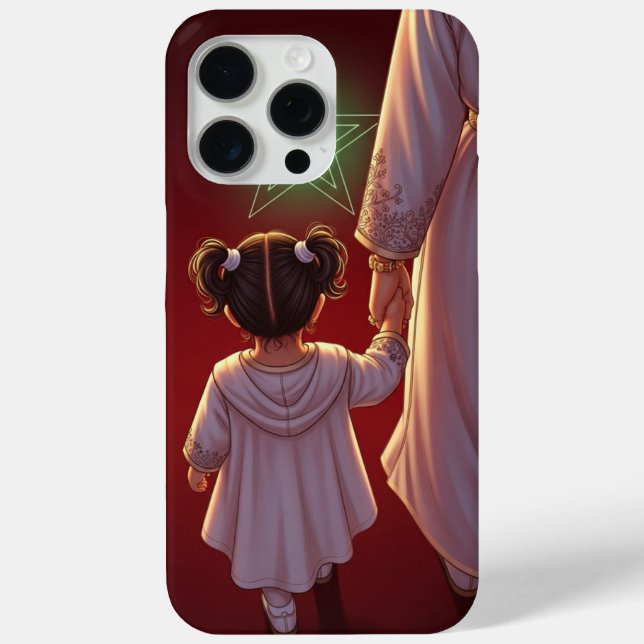 Personalised Moroccan Mother & Daughter Phone Case (Back)