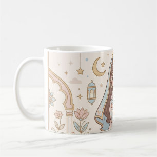 Personalised Moroccan Princess Notebook for Girls Coffee Mug