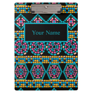 Personalised Mosaic clipboard