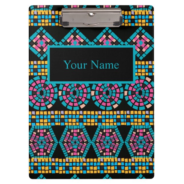 Personalised Mosaic clipboard (Front)