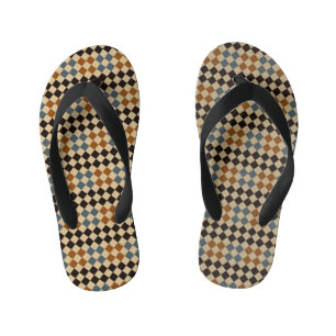 Personalised Mosaic Tile Kid's Thongs