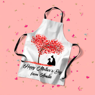 Personalised Mother & Daughter Love Apron
