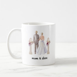 Personalised mother of the groom wedding  coffee mug