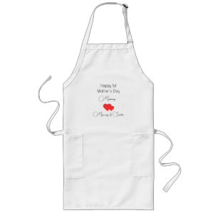 Personalised Mother’s Day Apron – Custom Text Name