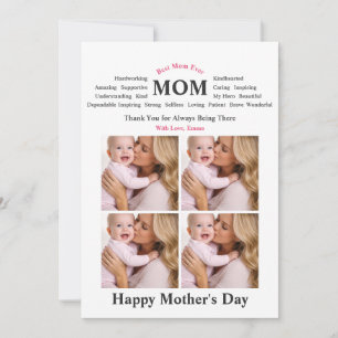 Personalised Mother’s Day Card