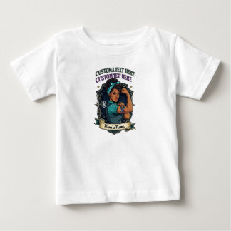 Personalised Mother’s Day Gift – Cute Family Love  Baby T-Shirt