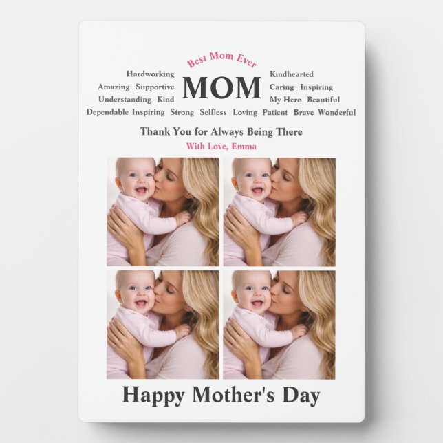 Personalised Mother’s Gift Plaque (Front)