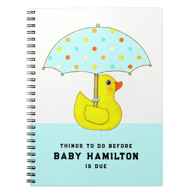 Personalised Mother-to-be Notebook (Front)