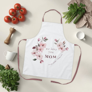 Personalised Mothers Day Apron for Mum