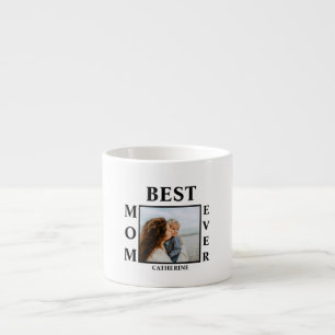 Personalised mothers day best mum ever  espresso cup