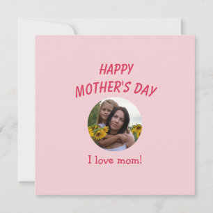 Personalised Mother's Day Card