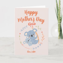 Personalised Mother's Day Card