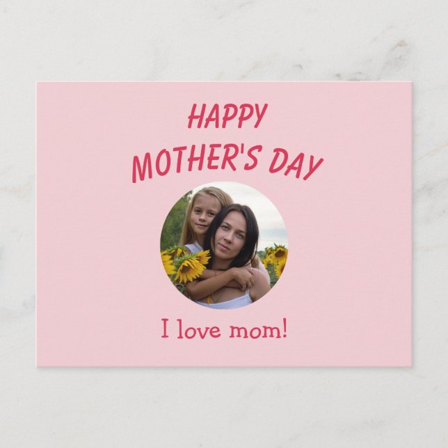 Personalised Mother's Day Card (Front)