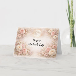 Personalised Mother's Day Floral Card