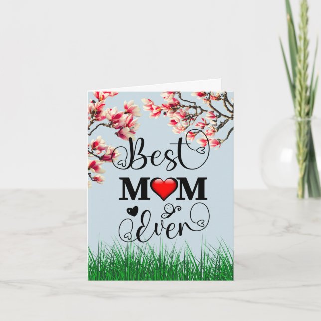 Personalised Mother's Day Greeting Card (Front)