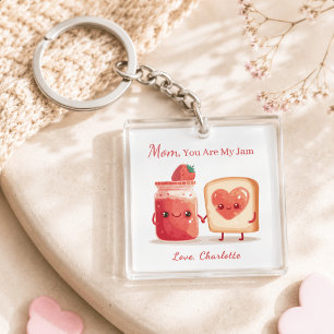 Personalised Mothers Day Keychain for Mum