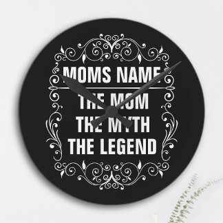 Personalised Mothers day Large Clock