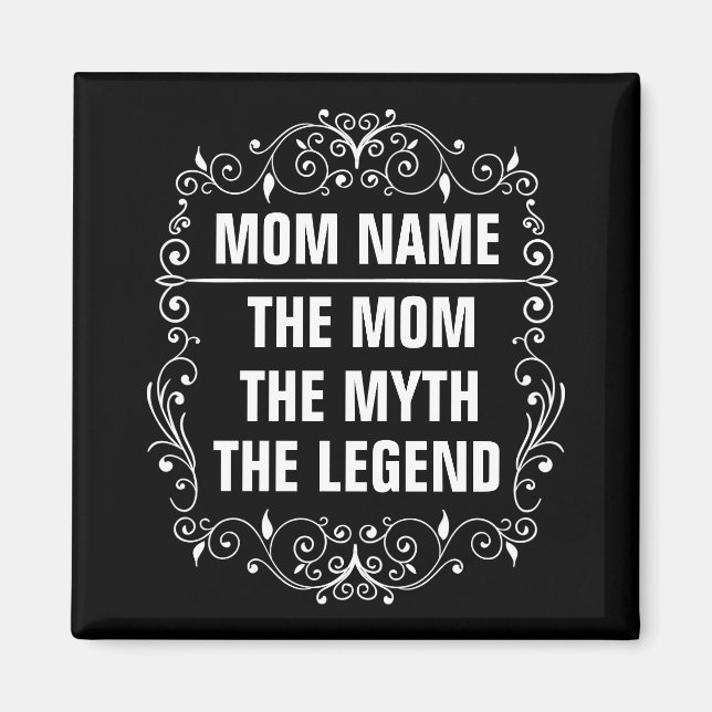 Personalised Mothers day Magnet (Front)