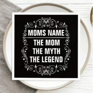 Personalised Mothers day Napkin