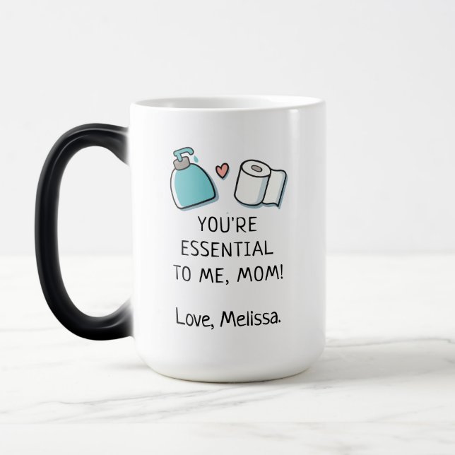 Personalised Mothers Day Pandemic Year Magic Mug (Left)