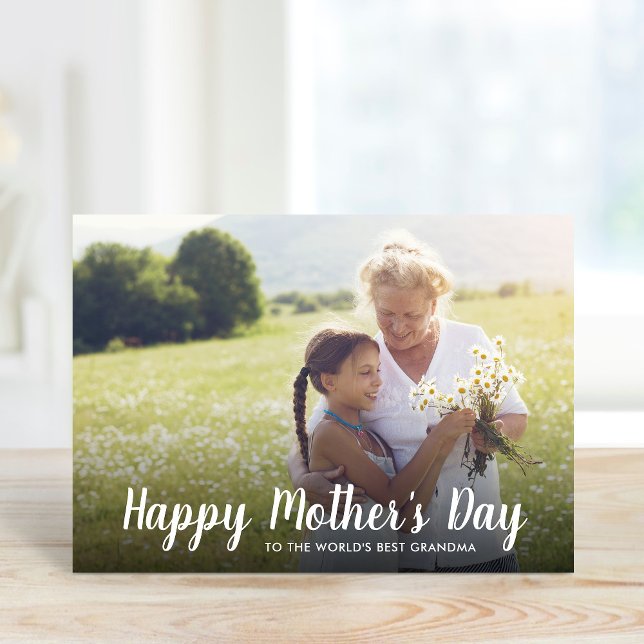 Personalised Mother's Day Photo Card for Grandma (Creator Uploaded)