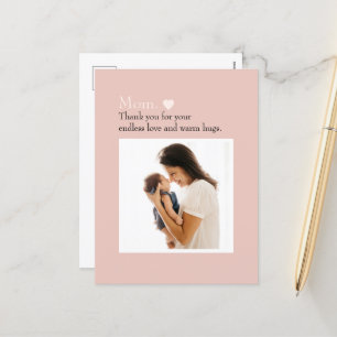 Personalised Mother's Day Postcard with Photo