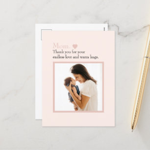 Personalised Mother's Day Postcard with Photo