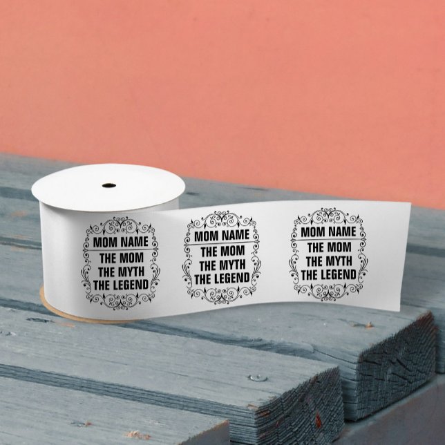 Personalised Mothers day Satin Ribbon (Creator Uploaded)