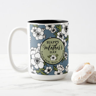 Personalised Mother's Day Two-Tone Coffee Mug