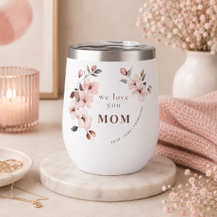 Personalised Mothers Day Wine Tumbler