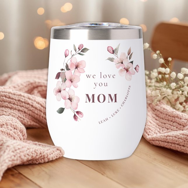Personalised Mothers Day Wine Tumbler (Creator Uploaded)